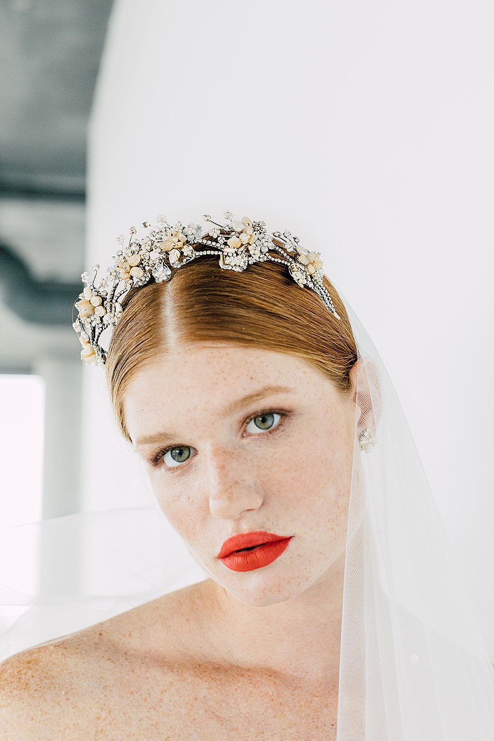 Bridal Veils, Headpieces and Earrings made in Ireland. — Blue Meadow