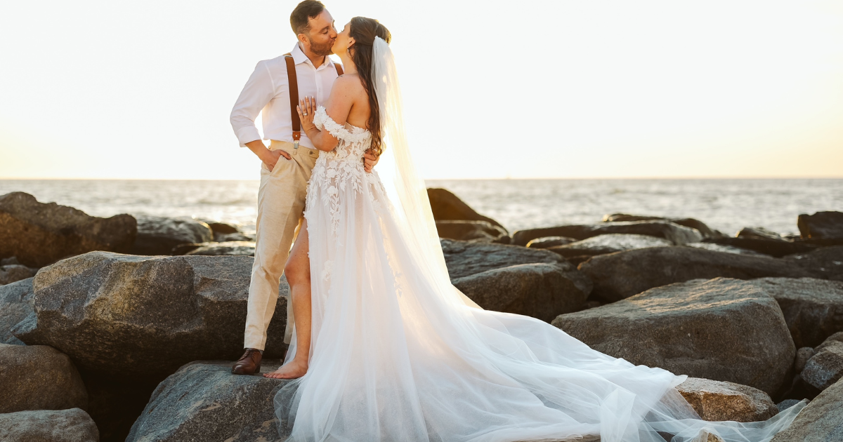 wedding in puerto vallarta wearing tom sebastien