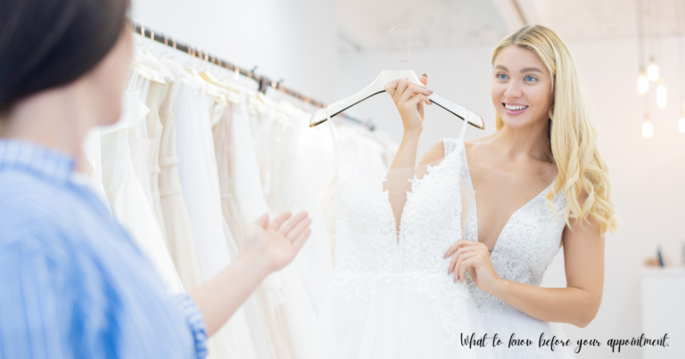 wedding dress appointment