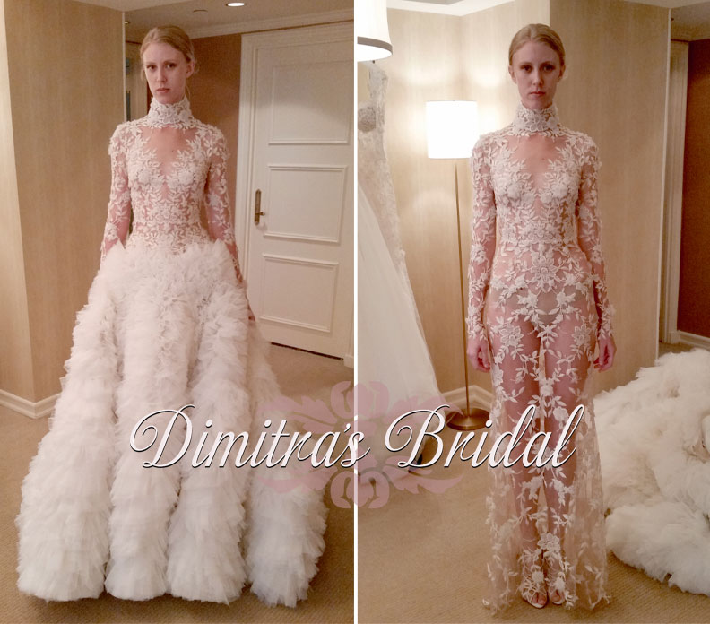 zuhair murad melissa wedding gown with removable skirt winter bridew winter weddings dimitras bridal couture